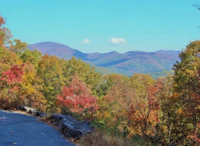 Chestatee Overlook — hiking near Dahlonega Georgia