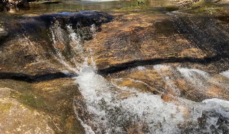 Little Ridge Creek Falls — hiking near Dahlonega Georgia